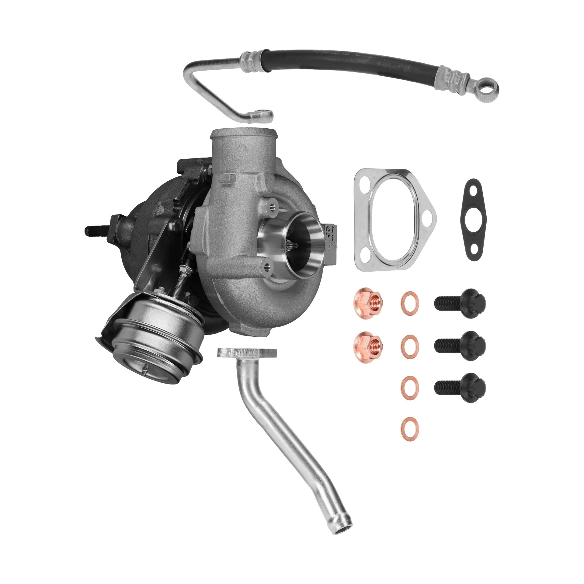 f.becker_line Turbolader Lader, Aufladung mit Anbaumaterial für BMW 2248906G 2247691G 2248907H 50140018