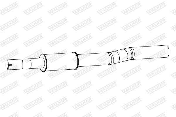 WALKER Mittelschalldämpfer  für MINI BMW 18308577158 24328