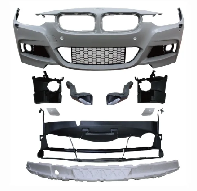 Front Stoßstange Schürze Spoiler Sport Look für BMW 3er F30 Limousine ab 2011-