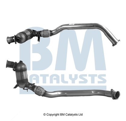 BM CATALYSTS Katalysator Approved  für BMW 18307787586 18317786347 18307786714 BM80164H