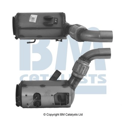 BM CATALYSTS Ruß-/Partikelfilter, Abgasanlage  für BMW 18304717412 18304717414 18307806411 BM11040H