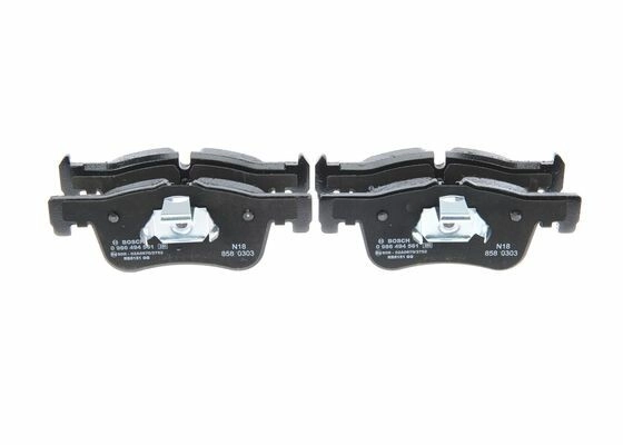 BOSCH Bremsbelagsatz, Scheibenbremse vorne rechts links  für BMW 34116850567 34116858910 0 986 494 561
