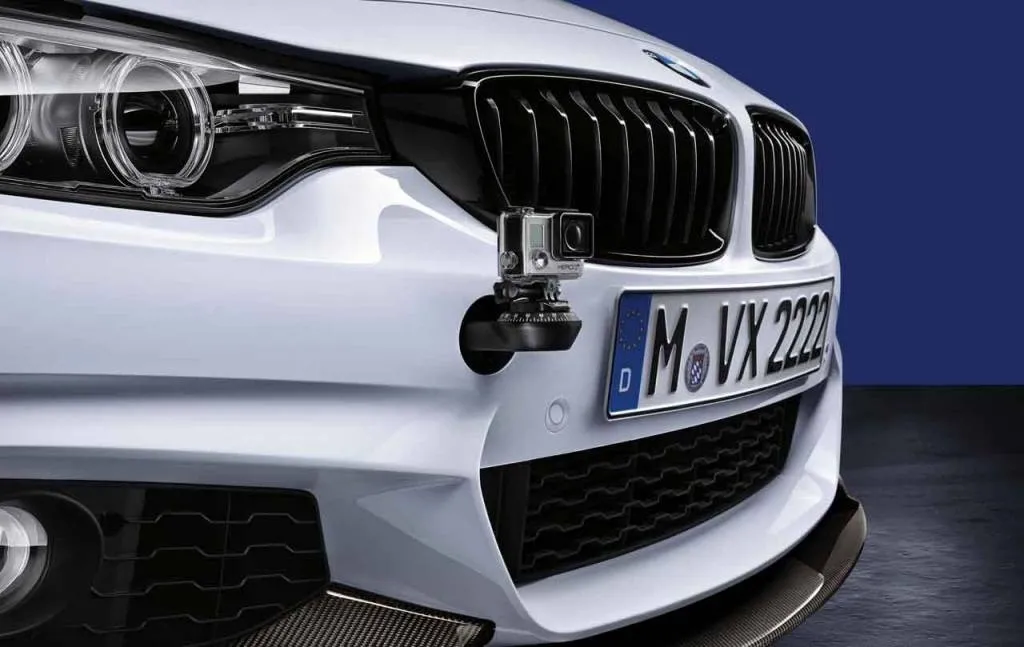 Orig. BMW M Performance Action Cam GoPro Halter Track Fix Gewinde M16