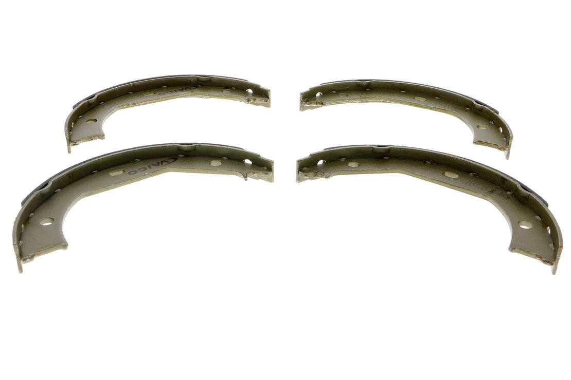 VAICO Bremsbackensatz Q+, Erstausrüsterqualität Bremsbackensatz,Bremsbackensatz, Feststellbremse hinten rechts links Ø185mm 185mm für BMW 6761292 3441