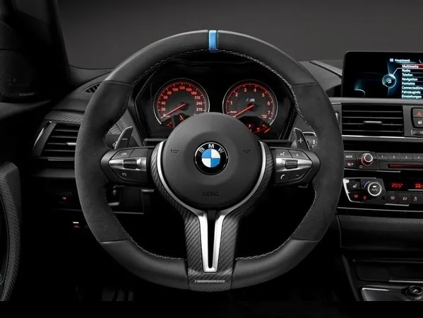 BMW M Performance Lenkrad Pro Abdeckung Carbon Blende M2 F87 32302413480