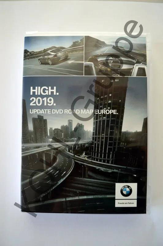 orig. BMW Navi 2019 Update DVD Road Map Europa Europe HIGH