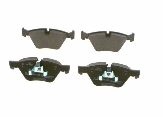 BOSCH Bremsbelagsatz, Scheibenbremse vorne rechts links  für BMW 34116771972 34116777772 34112288856 0 986 494 117
