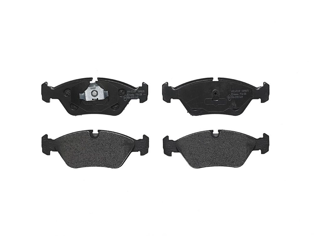BREMBO Bremsbelagsatz, Scheibenbremse BREMSBELÄGE, RICHTUNGSGEBUNDEN vorne rechts links ohne Zubehör für FERRARI PORSCHE BMW MASERATI 34111153910 3411