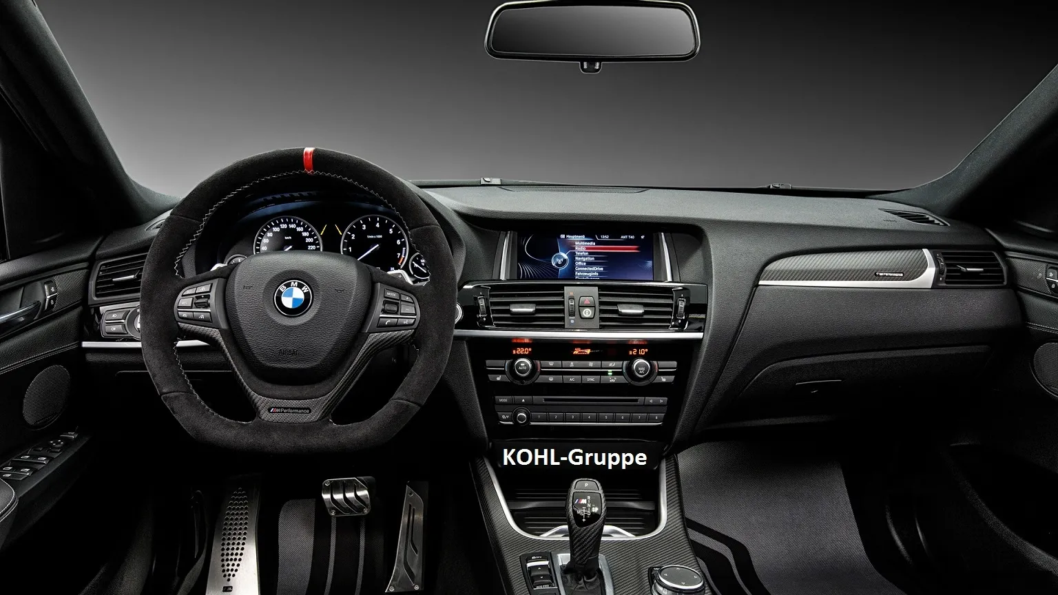 orig. BMW M Performance Interieurleisten Carbon Chrom Zierblende X3 F25 X4 F26