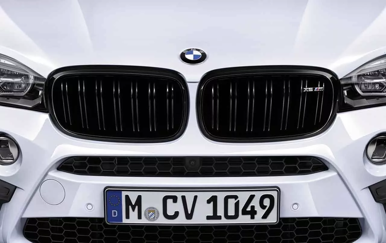 orig. BMW M Performance X5 M F85 Frontziergitter Ziergitter schwarz Re + Li