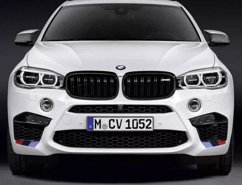 orig. BMW M Performance X5 M F85 Frontziergitter Ziergitter schwarz Re + Li