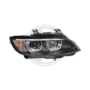 LED Angel Eyes Scheinwerfer für BMW E92 Coupe E93 Cabrio schwarz XENON ohne AFS