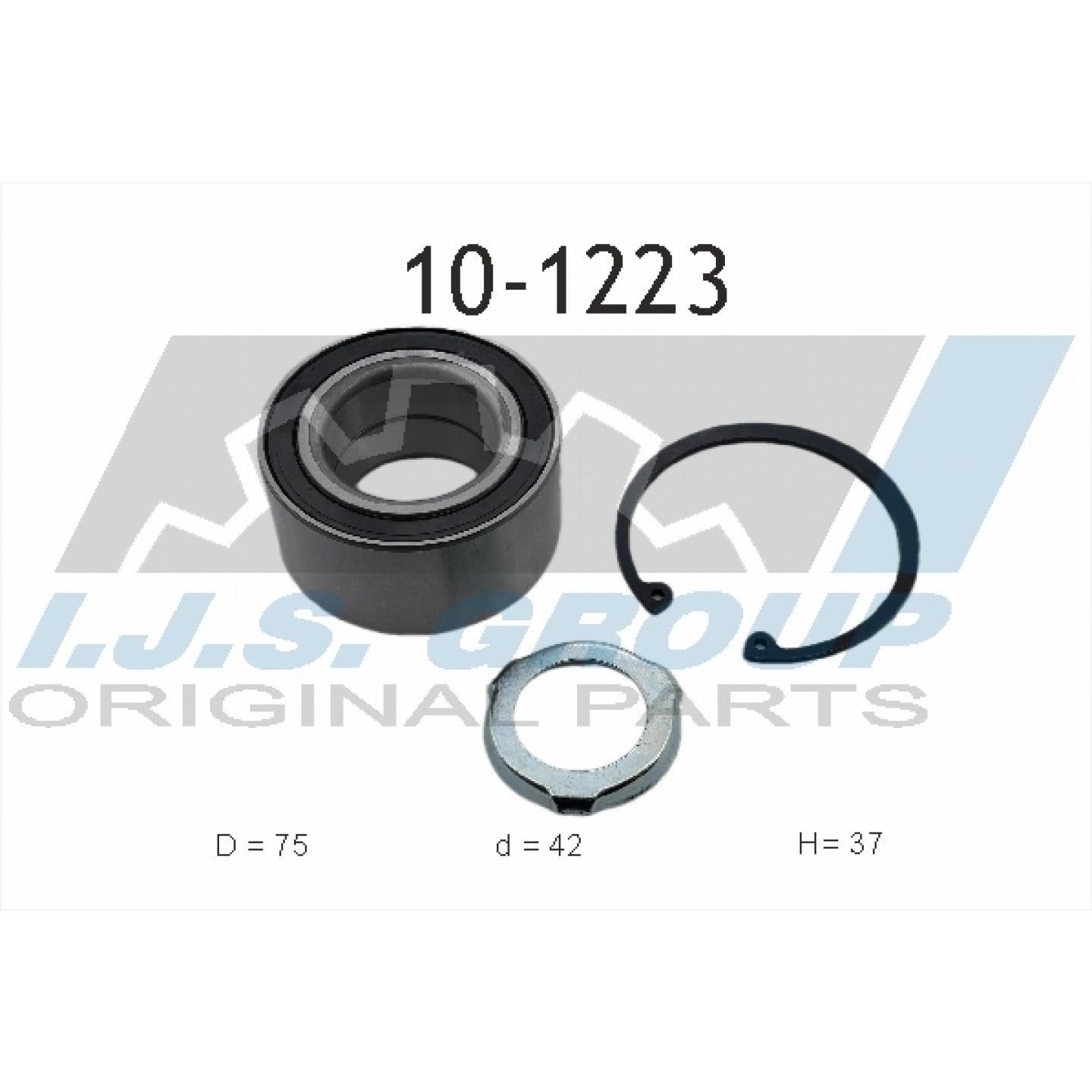 Radlagersatz IJS GROUP 10-1223