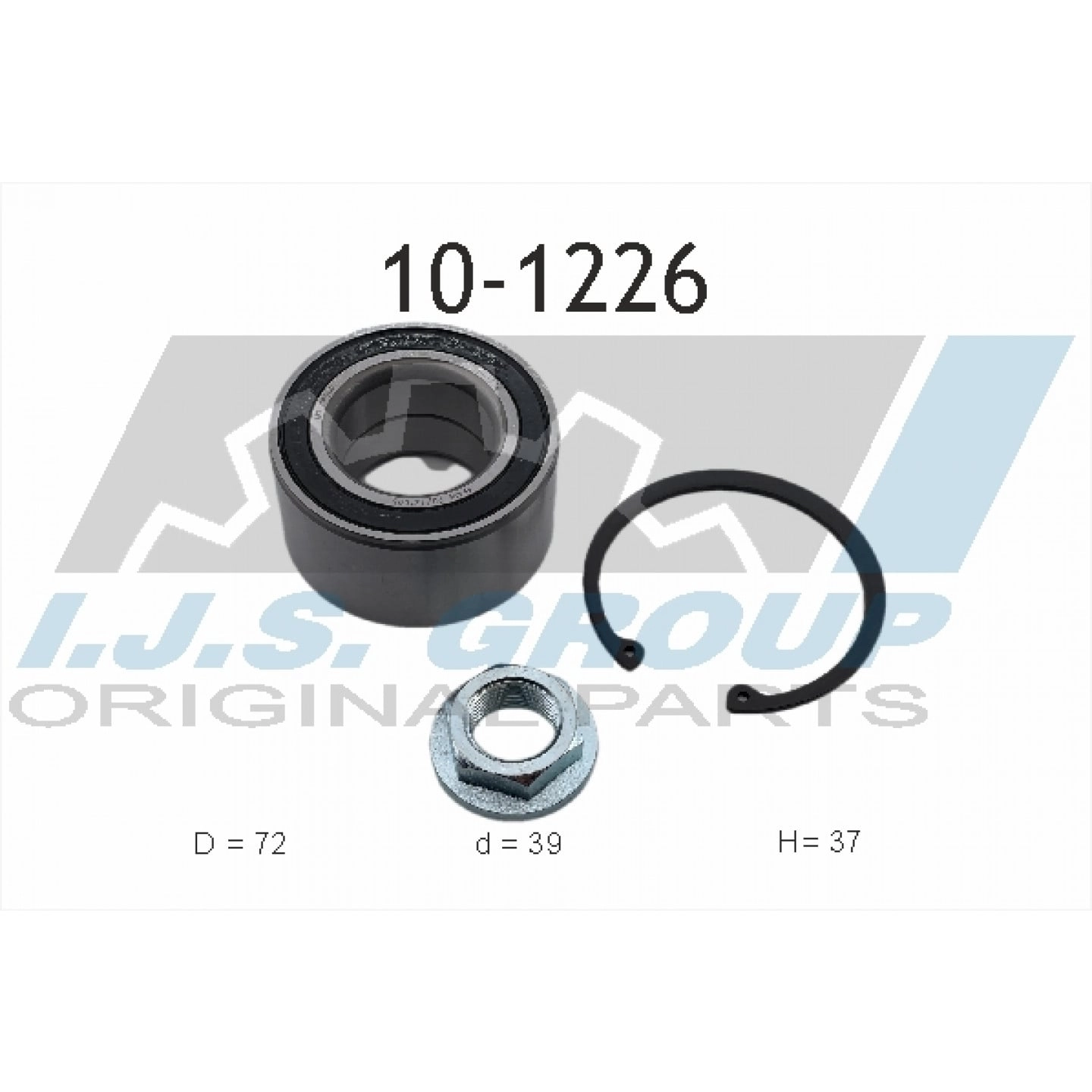 Radlagersatz IJS GROUP 10-1226