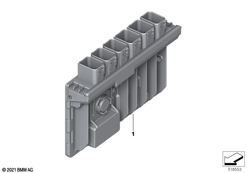 BMW Steuergerät Motorelektronik 12145B5D979 - Bildposition 01