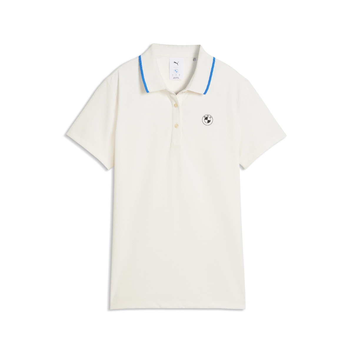 BMW Twisted Diamond Poloshirt Damen warmweiß