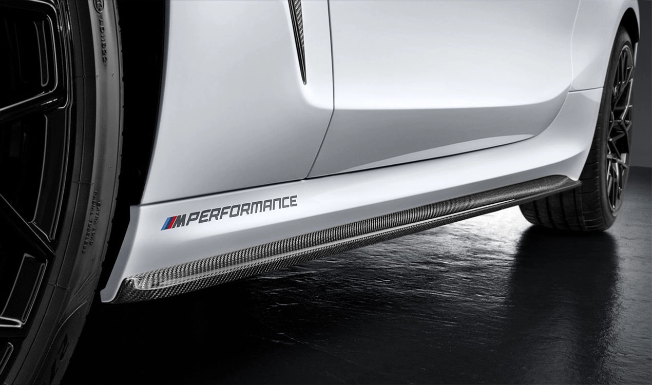 BMW M Performance Seitenschwelleraufsatz Carbon links 8er G14 G15