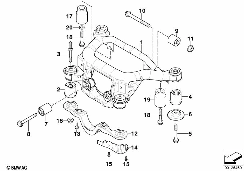BMW Schneidschraube 33316760589 - Bildposition 15