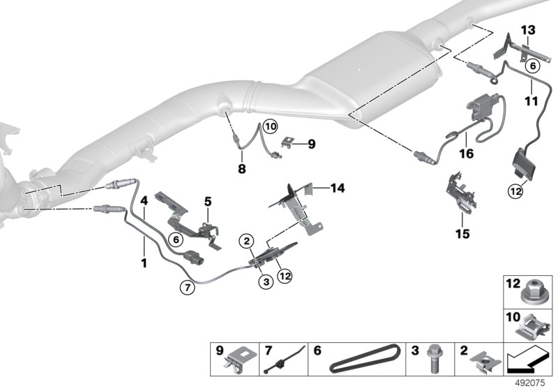 BMW Sechskantschraube 07119905726 - Bildposition 03