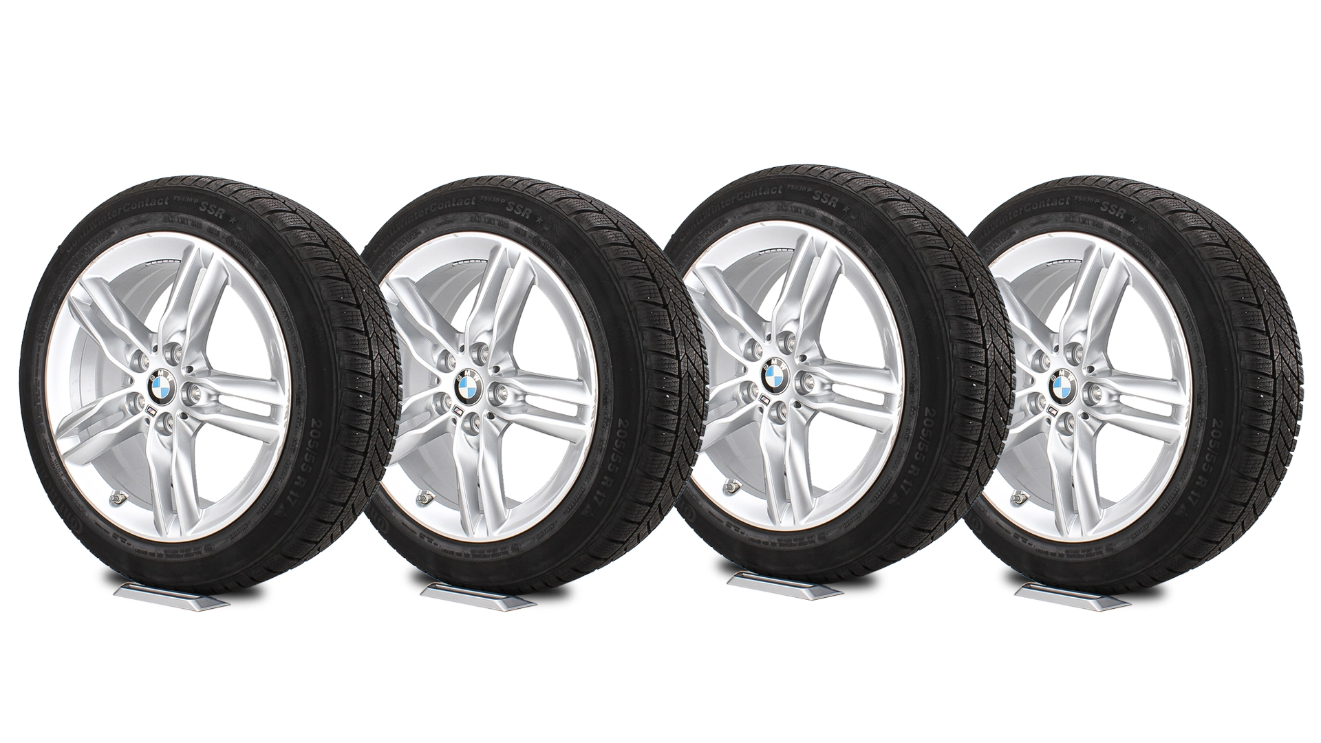 BMW Winterkompletträder 2er F45 F46 17 Zoll Styling 483 M Doppels