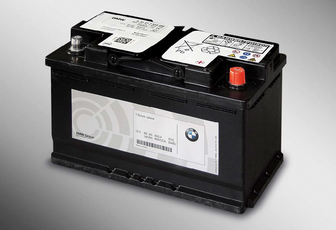 BMW Original BMW AGM-Batterie 12V, 92AH, 850A - 1er, 2er, 3er, 4e