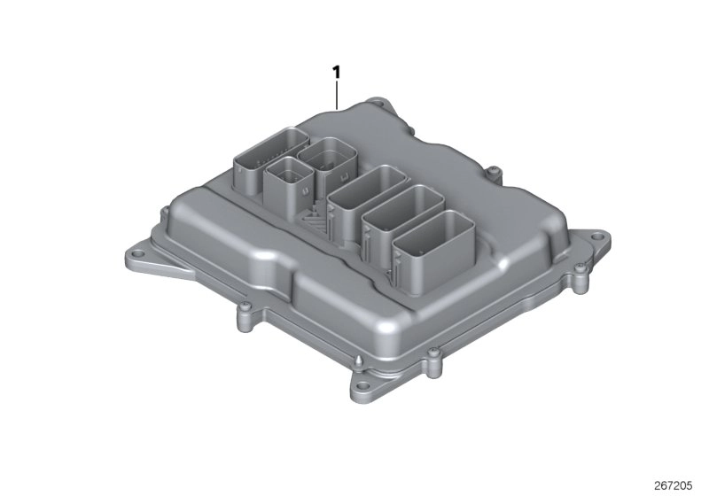 BMW Grundsteuergerät DME 12148689181 - Bildposition 01