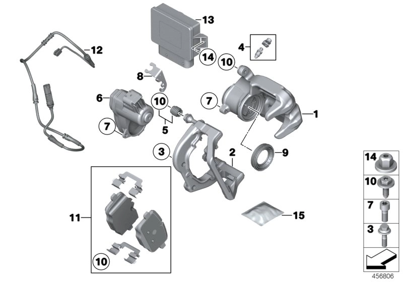BMW Steuergerät EMF 34436887358