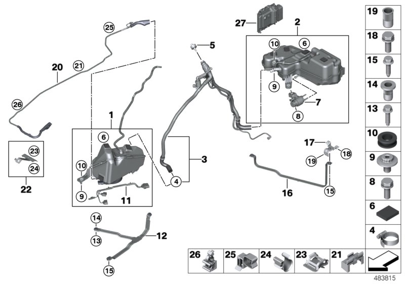 BMW Steuergerät SCR F07 F10 F11 F15 F16 F20 F21 F22 F23 F30 F31 F