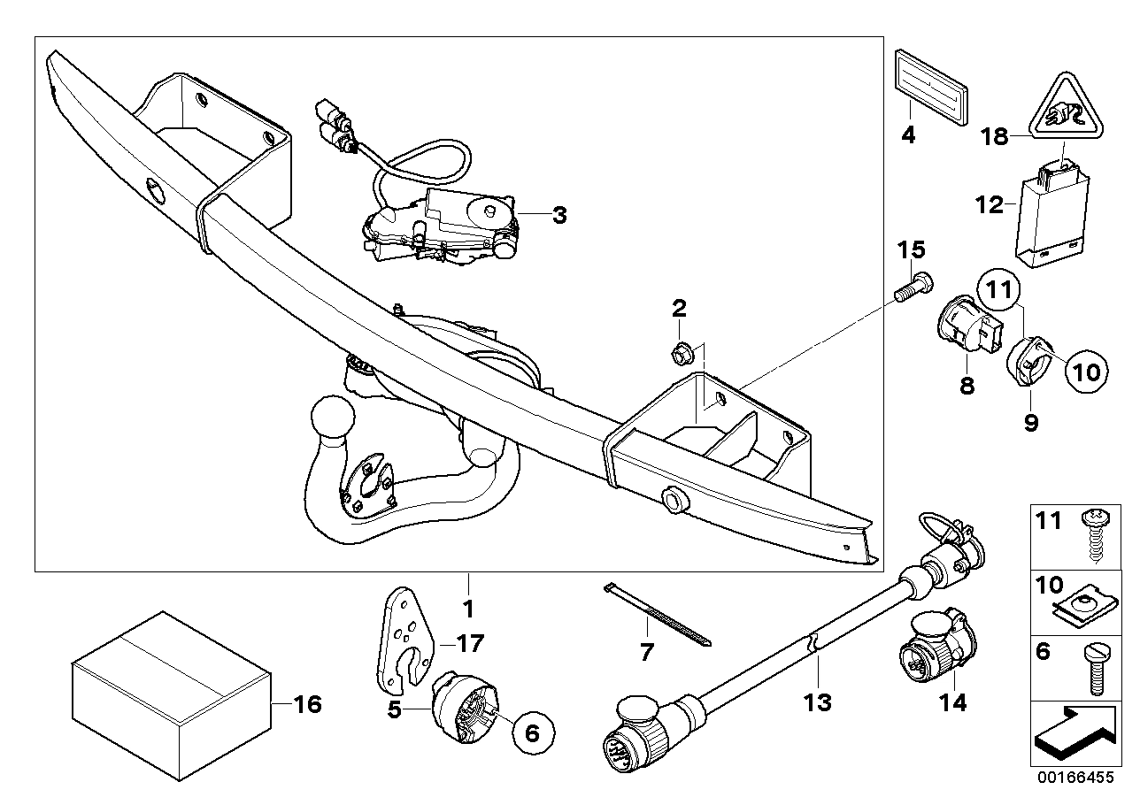 BMW Steuergerät AHK E90 E91 E92 E93 71606857227