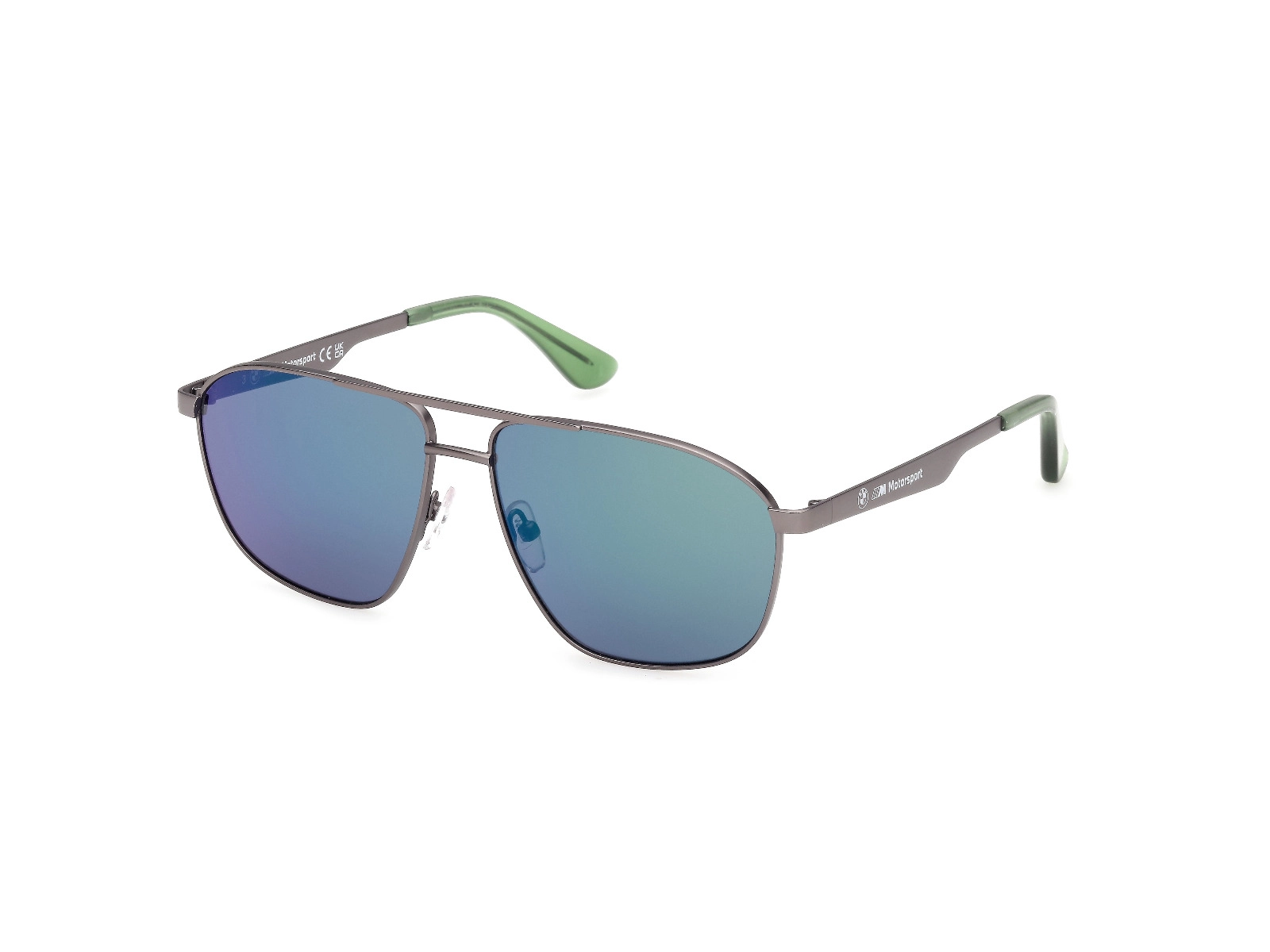 BMW M Motorsport Sonnenbrille Metal Herren schwarz grün