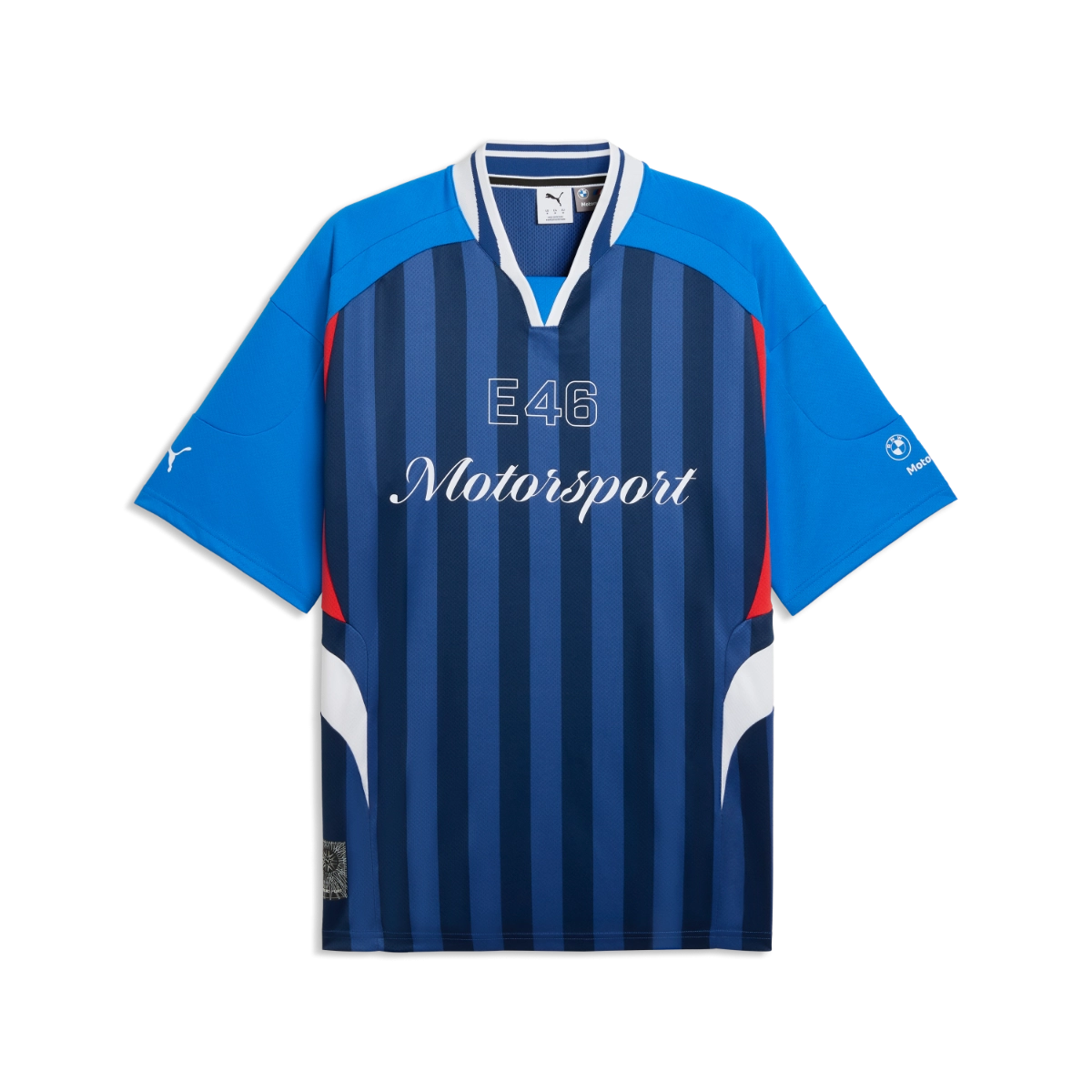BMW M Motorsport Lifestyle Jersey Kurzärmlig Herren blau