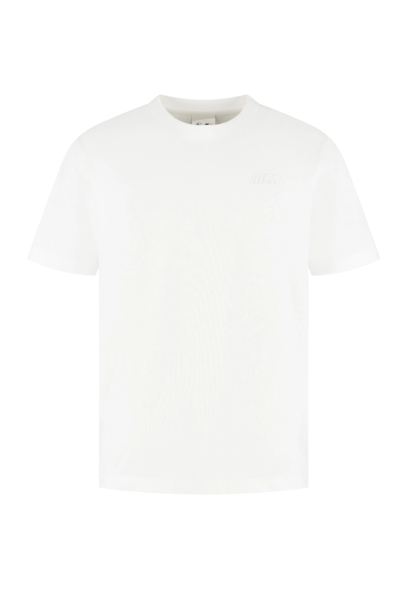 BMW M T-Shirt Logo reverse Unisex weiß