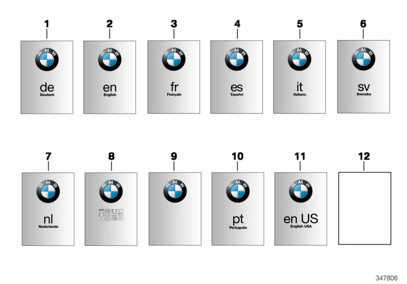 BMW Betriebsanleitung 01408559430 - Bildposition 01