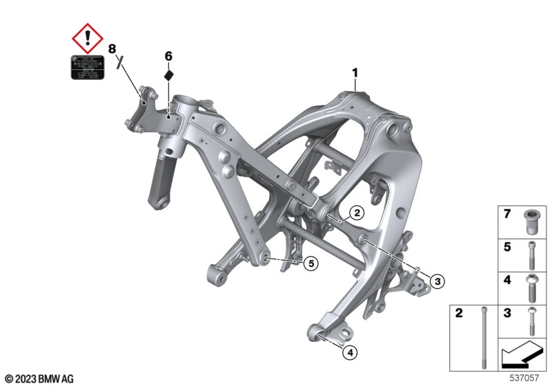 BMW Zylinderschraube mikroverkapselt 07147923170 - Bildposition 0