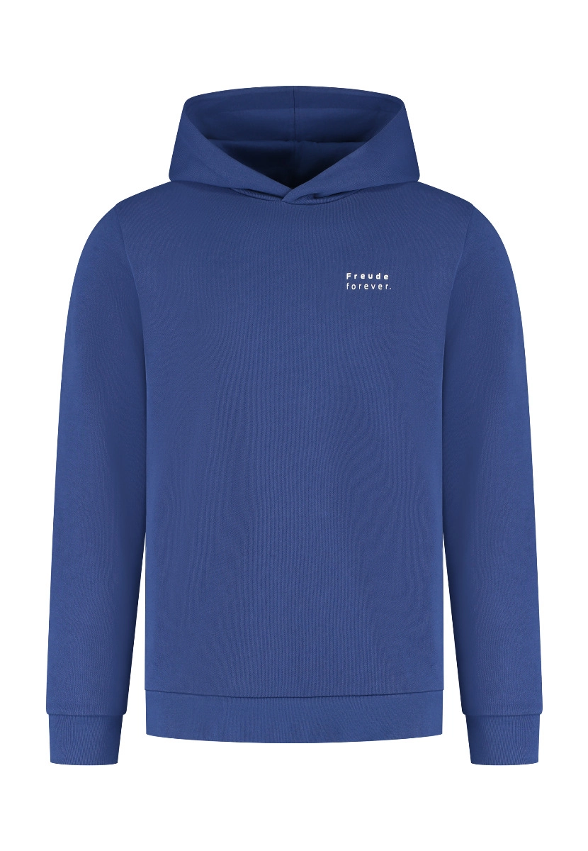 BMW Sweathoodie Logo geprägt unisex blau