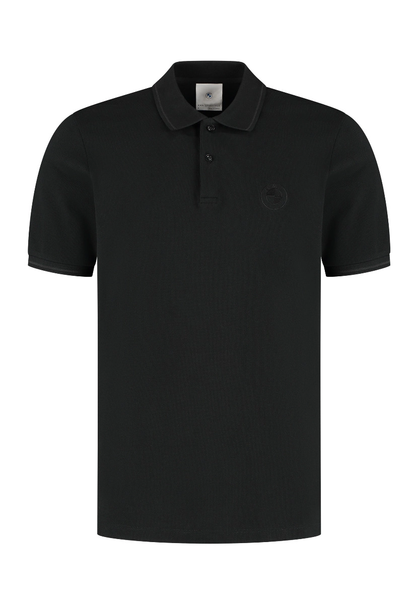 BMW Poloshirt Herren schwarz