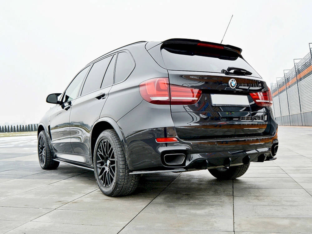 Seitenschweller Ansatz (Paar) passend für BMW X5 F15 M Paket schwarz Hochglanz