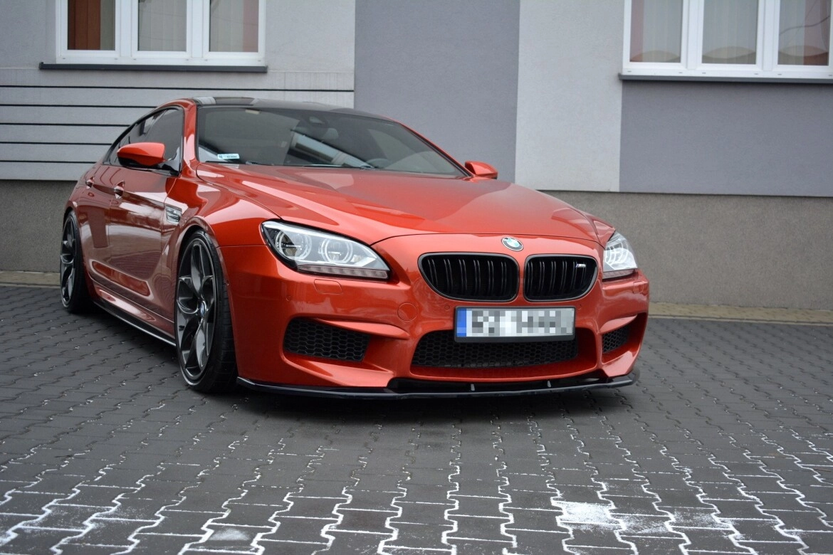Seitenschweller Ansatz (Paar) passend für BMW M6 GRAN Coupe schwarz Hochglanz