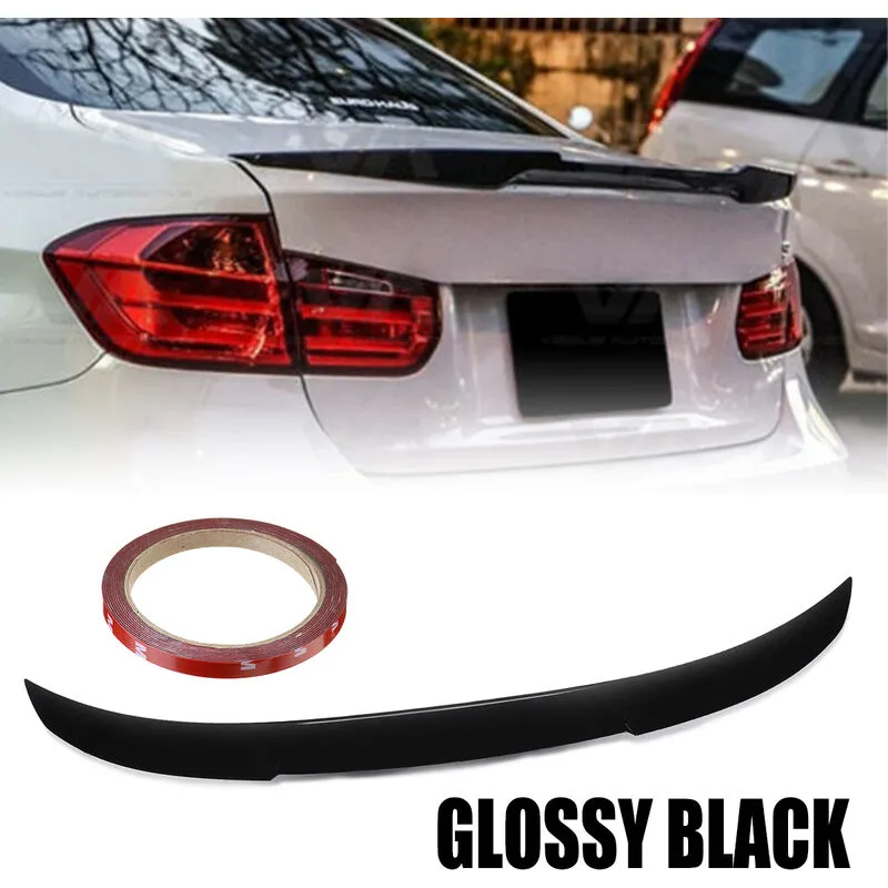 Passend für BMW 3er F30 F80 M4 Style 12-20 Gloss Black Kofferraumspoiler