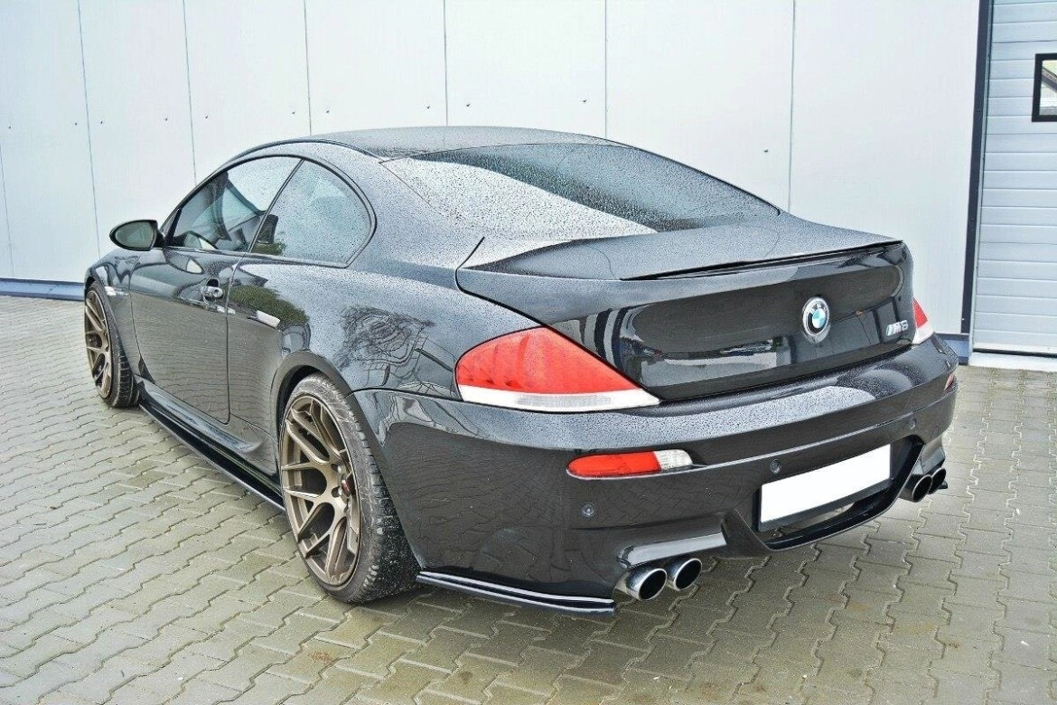 Diffusor Flaps passend für BMW M6 E63 Carbon Look