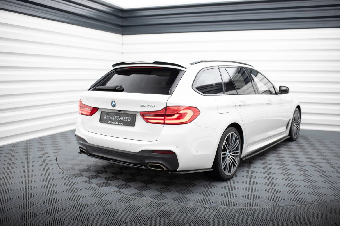Diffusor Flaps passend für BMW 5er G30/ G31 M-Paket schwarz Hochglanz