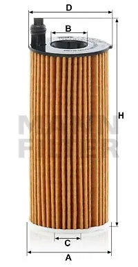 MANN-FILTER Ölfilter BMW,TOYOTA HU 6014/1 z 11428575211,04152WAA01 Motorölfilter,Wechselfilter