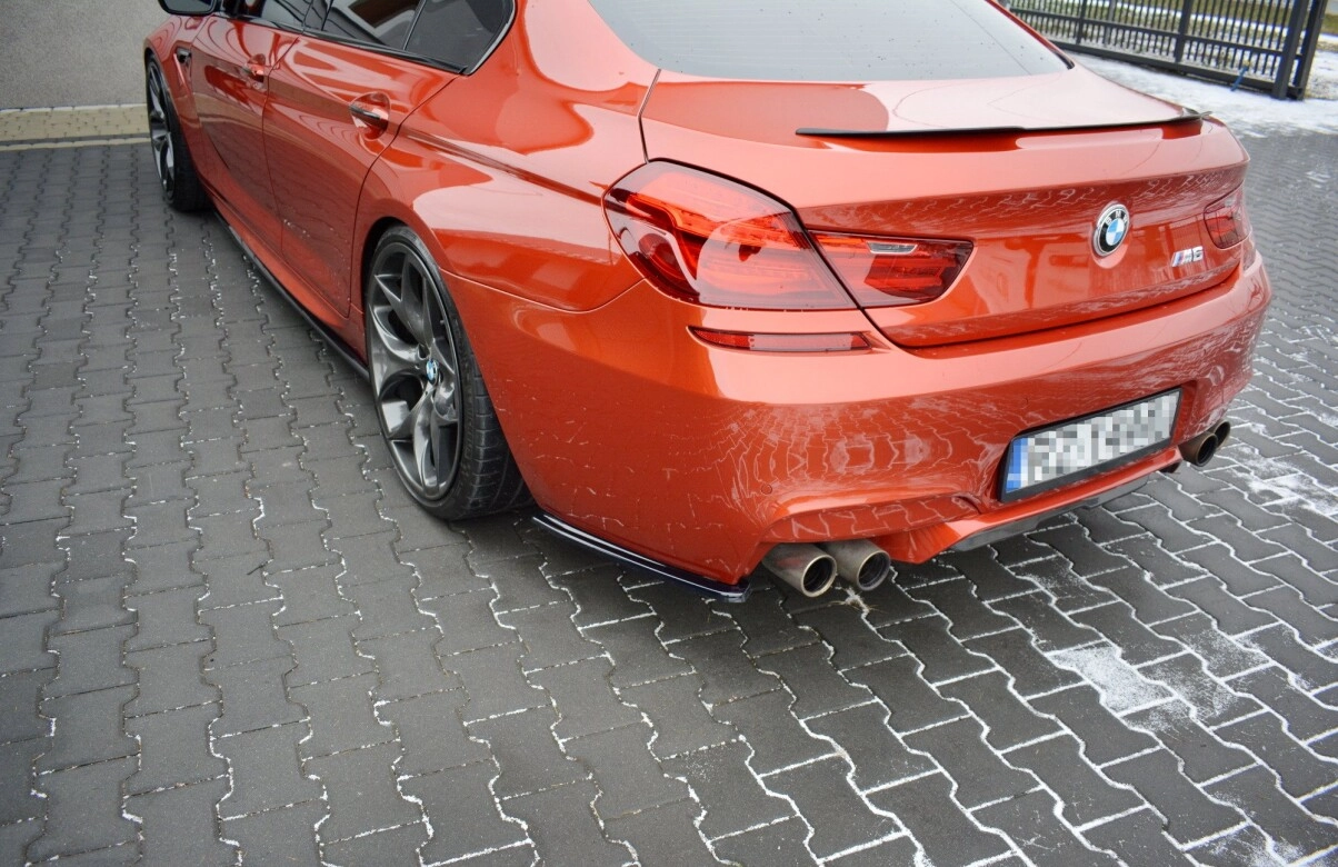 Diffusor Flaps passend für BMW M6 Gran Coupe / Coupe / Cabriolet F06 / F13 / F12 schwarz Hochglanz