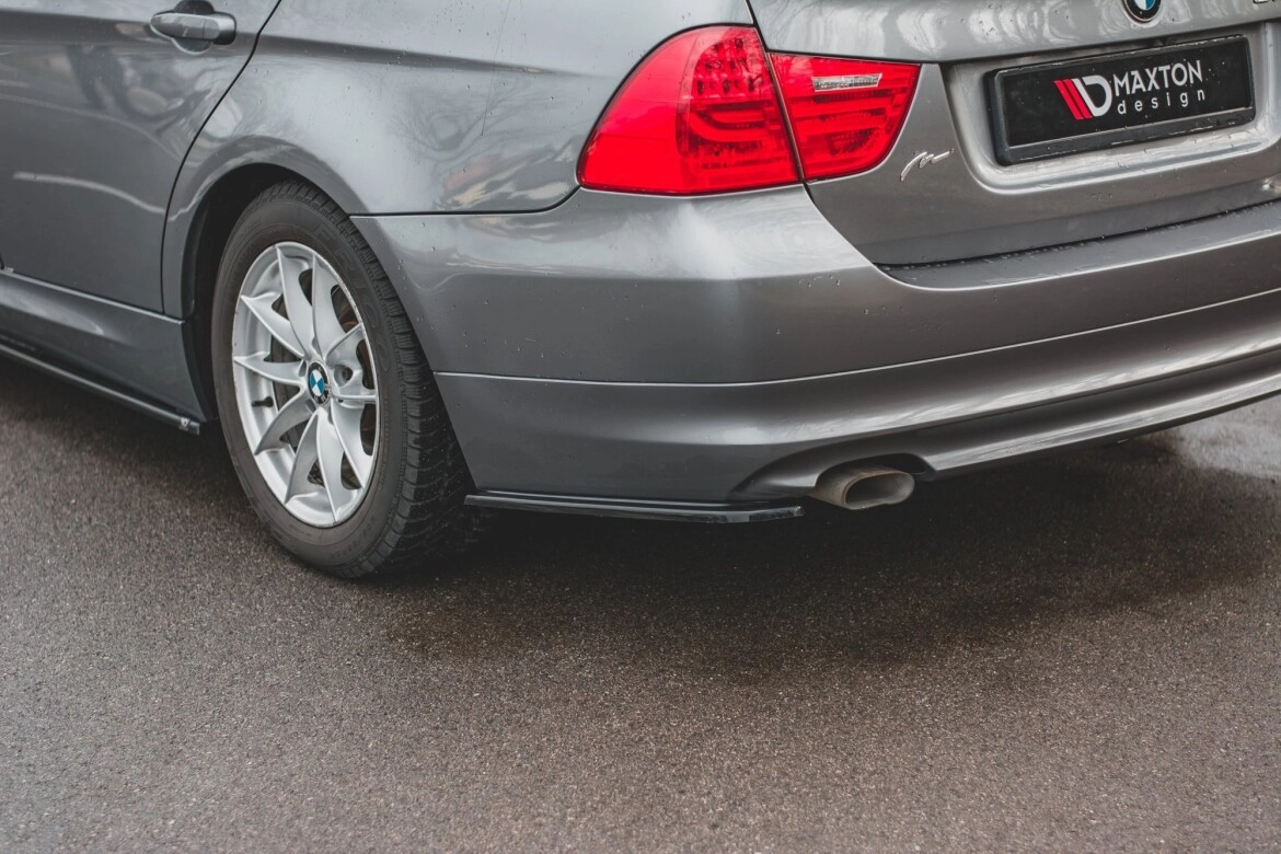 Diffusor Flaps passend für BMW 3er E91 FL Carbon Look