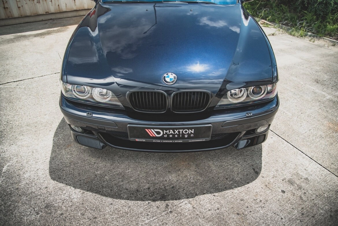 Frontlippe passend für Seite BMW M5 / 5 M-Paket E39 schwarz Hochglanz