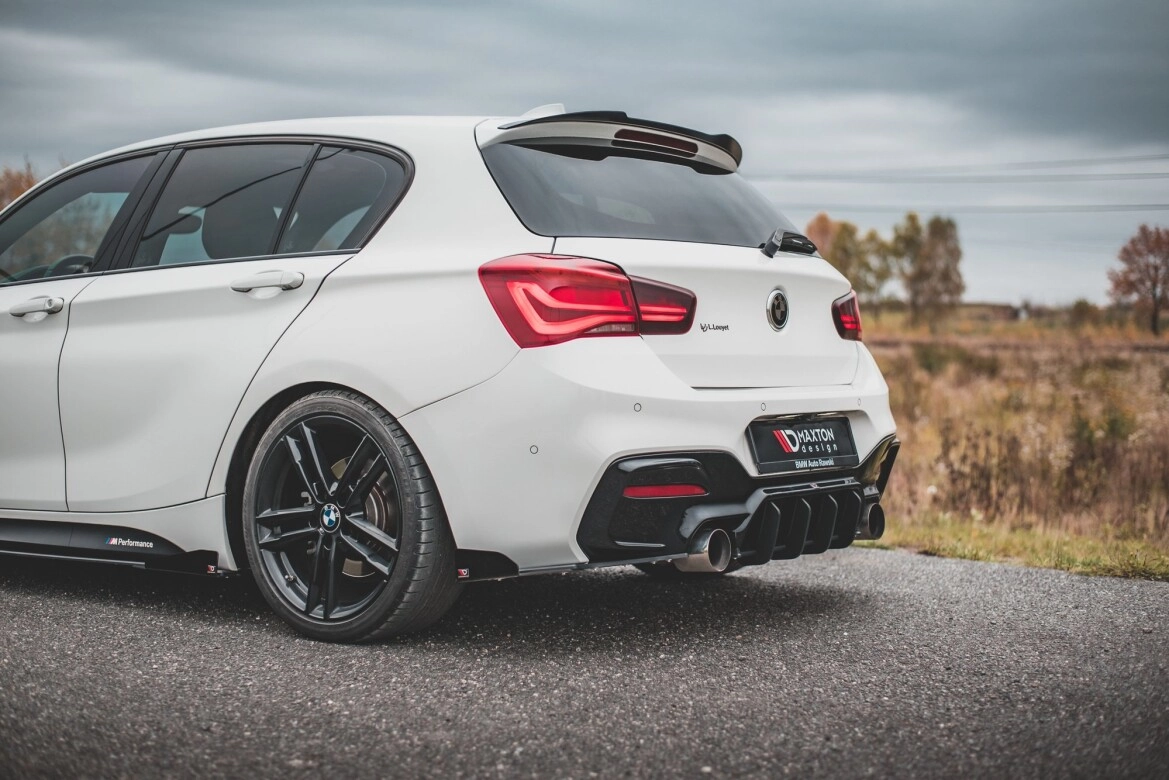 Diffusor Flaps V.3 passend für BMW 1er M140i schwarz Hochglanz