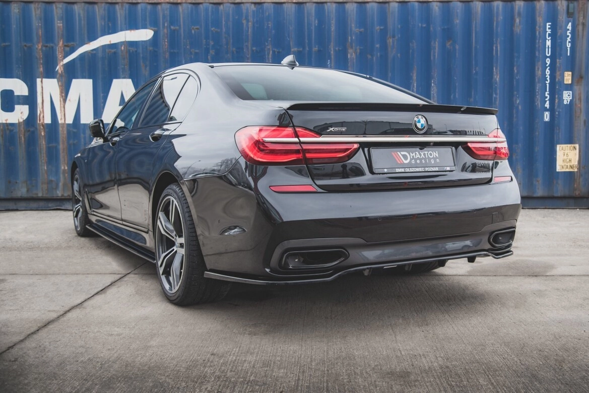 Diffusor Heckansatz passend für BMW 7 M-Paket G11 /G12 schwarz Hochglanz
