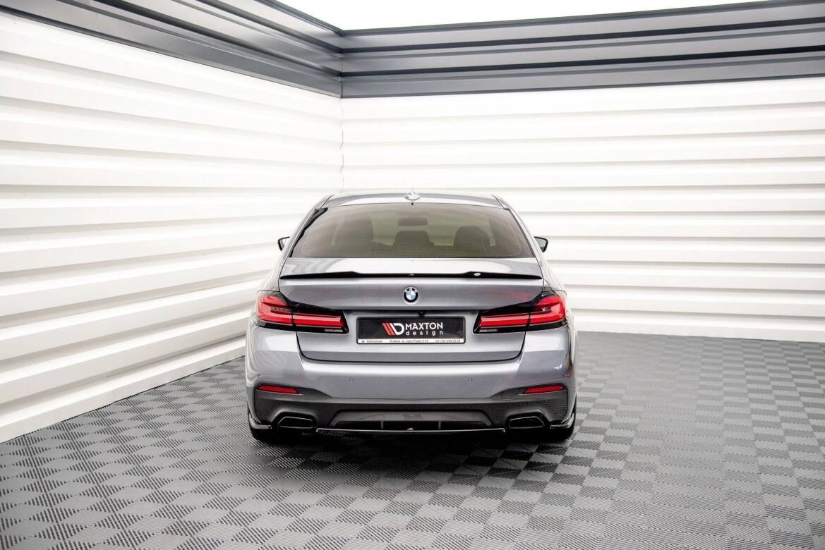 Diffusor Flaps passend für BMW 5er G30 FL M-Paket schwarz Hochglanz