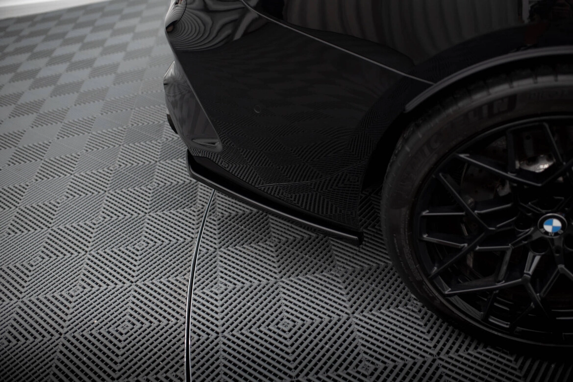 Diffusor Flaps V.2 passend für BMW M8 Gran Coupe F93 schwarz Hochglanz