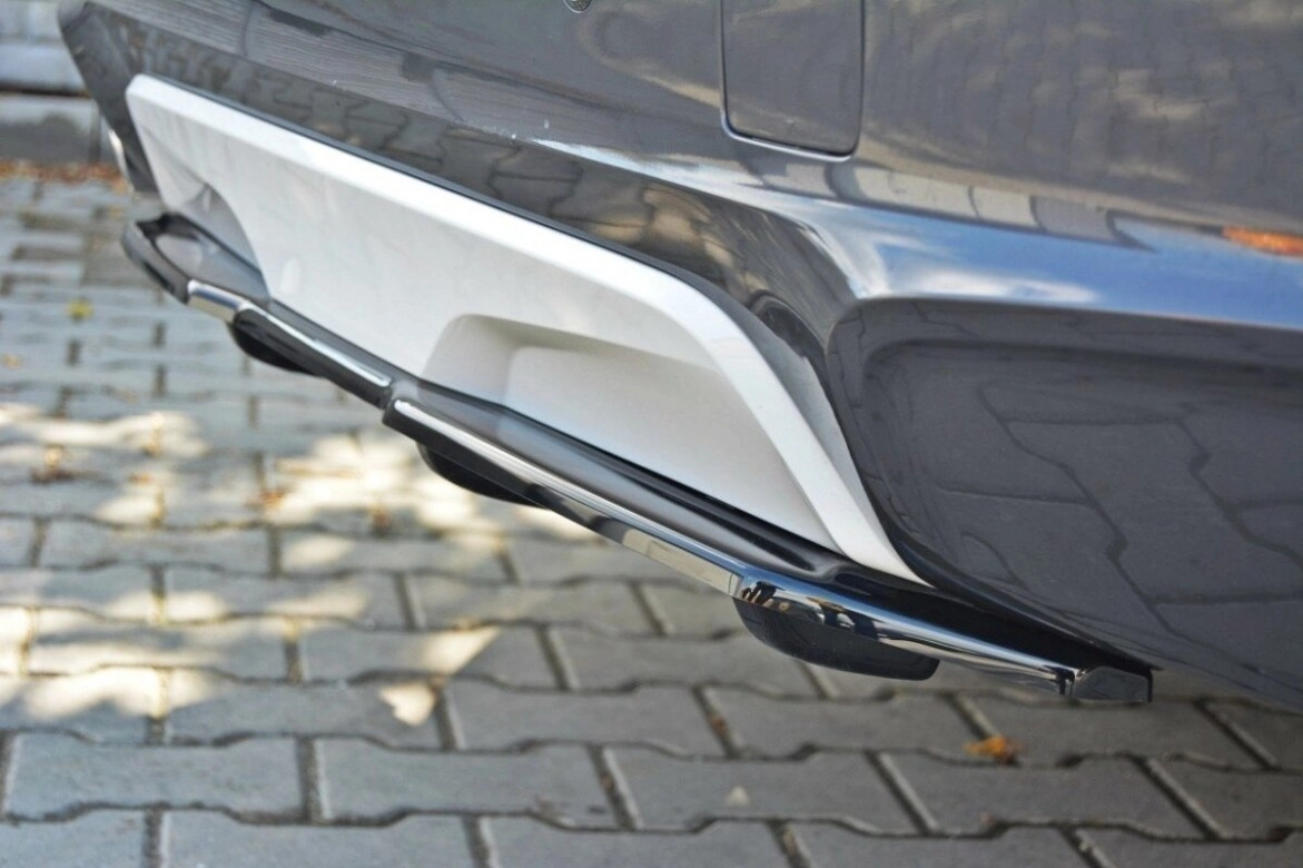 Diffusor Heckansatz passend für BMW X4 M Paket Carbon Look